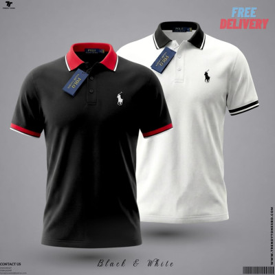 Premium Polo Combo (Black & White)