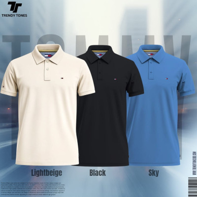 Pk Polo Combo (Lightbeige-Black-Sky)