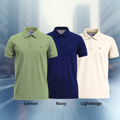 Pk Polo Combo (Lemon-Navy-Lightbeige)