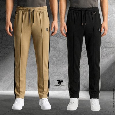 Premium trouser Combo (Mustard & Black)