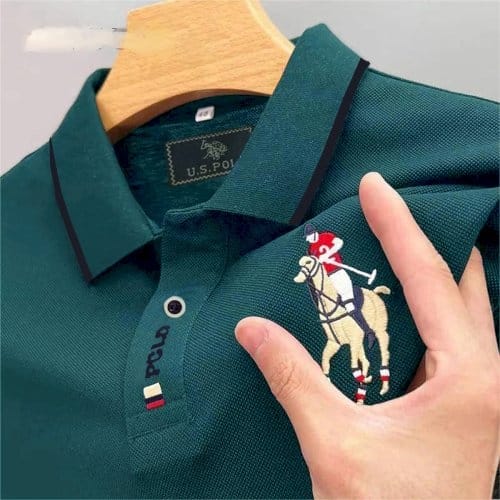 Premium Cotton Polo Shirt For Men (Export Quality)