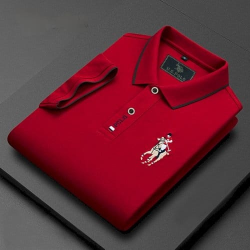 Premium Cotton Polo Shirt For Men (Export Quality)