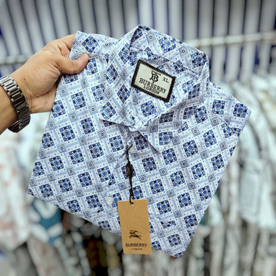 Burberry Half Sleeve Shirt for Summer
