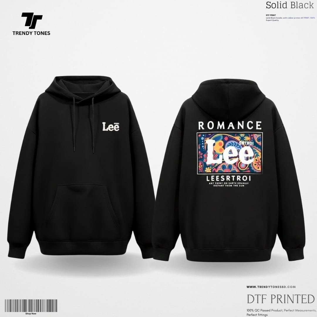 Lee Romance Print Black